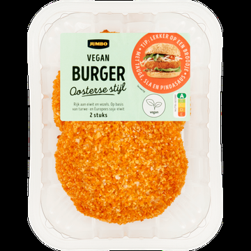 Jumbo Vegan Burger Oosterse Stijl 2 Stuks
