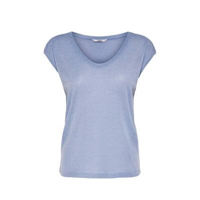 Only Silvery Lurex Top