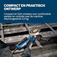 Bosch Professional GWS 12-125 P 06013A6200 Haakse slijper - thumbnail