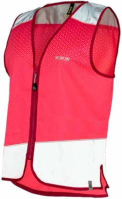 Wowow reflecterend vest "yara jacket pink" reflex vest yara jacket pink gr. s