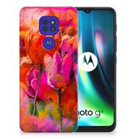 Hoesje maken Motorola Moto G9 Play | E7 Plus Tulips - thumbnail