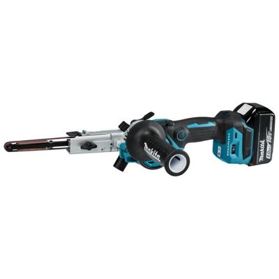 Makita DBS180RTJ 18 V Stripschuurmachine 9mm 5,0 Ah accu (2 st), snellader, in Mbox Makita DBS180RTJ 18 V Stripschuurmachine 9mm 5,0 Ah accu (2 st), snellader, in Mbox