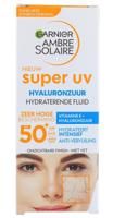Garnier Ambre Solaire Super UV Hyaluronzuur Hydraterende Fluid SPF 50+ - thumbnail