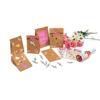 Herma decoratie etiketten 16 x 9 cm papier 6 delig