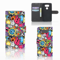 LG G5 Wallet Case met Pasjes Punk Rock - thumbnail