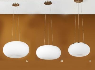 Eglo Design HanglampOptica 28cm nikkel met wit - 86813