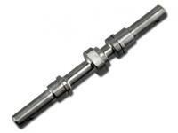 Titanium gear shaft 6x12x78mm - thumbnail