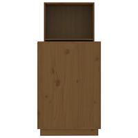 Bureau 110x53x117 cm massief grenenhout honingbruin - thumbnail