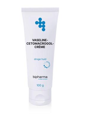 Bipharma Vaseline-cetomacrogolcreme losse tube 100 Gram