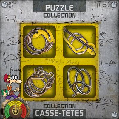 Eureka Metalen breinpuzzels expert, 4st.
