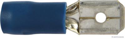 HERTH+BUSS Blade terminal 1.0-2.5qmm blue a 100 pcs.