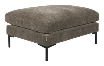 Zuiver Hocker 'Summer' kleur Coffee