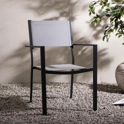 Venture Home Copacabana Eetkamerstoel 61 x 88 x 56,5 - Grijs - 2-pack