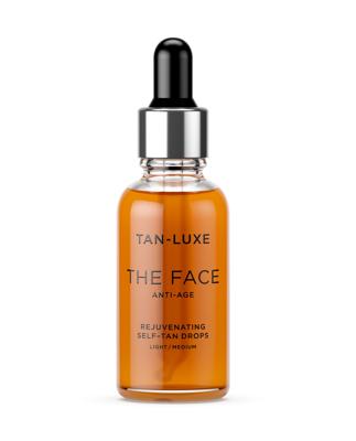 Tan-Luxe The Face Anti-Age Rejuvenating Self-Tan Drops Serum Medium/Dark 30ml