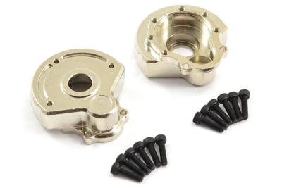 Fastrax TRX-4 Heavy Duty Brass Steering Gear Cover (2)