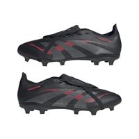 adidas Predator League FT Gras / Kunstgras Voetbalschoenen (MG) Zwart Grijs Rood - thumbnail
