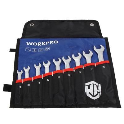 Combinatiesleutelset Workpro 9 Onderdelen Combinatiesleutelset Workpro 9 Onderdelen