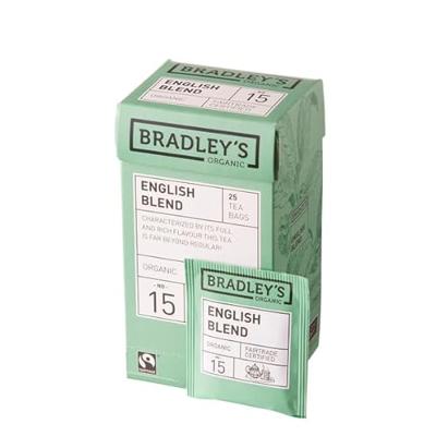 Bradley's organic english blend n.15 (4x25 zakjes)