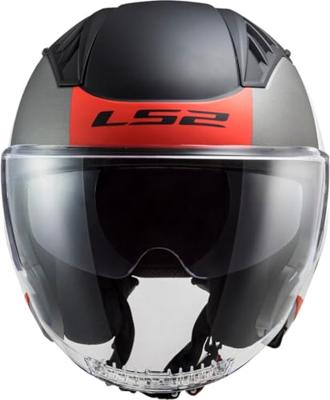 LS2 "of600 copter ii urbane" jethelm helmet of600 copt. ii urbane xl white/red