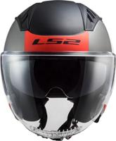 LS2 "of600 copter ii urbane" jethelm helmet of600 copt. ii urbane l white/red - thumbnail