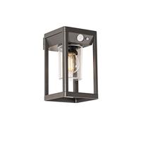 QAZQA Buiten wandlamp donkergrijs incl. LED en dimlicht op solar - - thumbnail