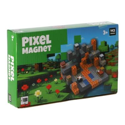 Pixel Magnet magnetische bouwblokken set 143-delig