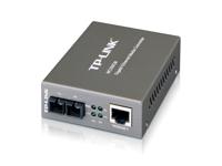 TP-Link Gigabit Multi-Mode Media Converter, Complies with IEEE 802.3ab and IEEE 802.3z Extends Fiber Distance Up to 0.55 km (MC200CM),Black - thumbnail