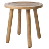 Zuiver Ronde Bijzettafel 'Dendron' Mangohout, 43cm - thumbnail