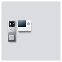 Siedle SET CVB 850-1 E/W Video-deurintercom Kabelgebonden Zilver, Wit - thumbnail