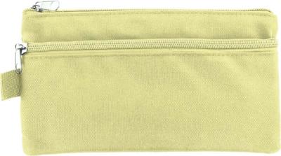 Kangaro pennenzak, plat, 21 x 11 cm, pastel geel