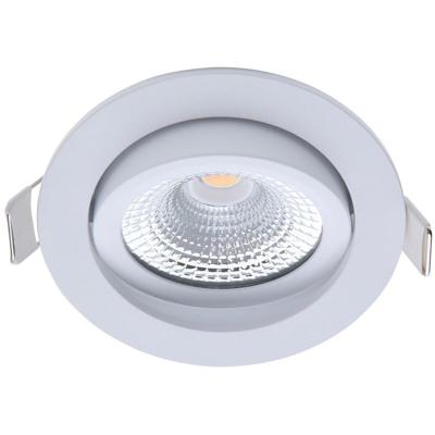EcoDim LED Inbouwspot 5W IP54 Dimbaar Warm Wit 2700K Mat Wit