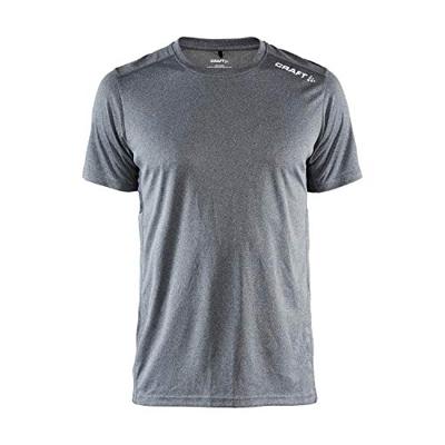 Craft 1907361 Rush Ss Tee M - Dark Grey Melange - XS