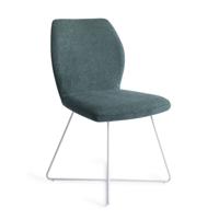 Jesper Home Eetkamerstoel 'Ikata' Cross White, kleur Merry Mermaid - thumbnail