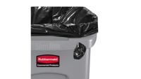 Rubbermaid afvalcontainer Slim Jim, 87 liter, grijs - thumbnail