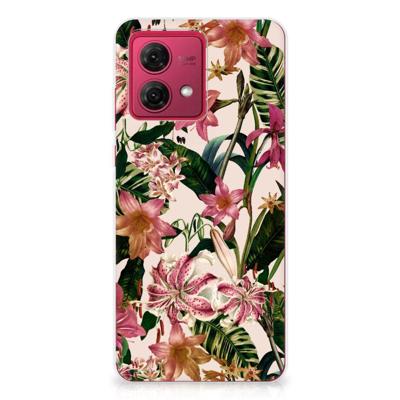 Motorola Moto G84 | TPU Case | Flowers