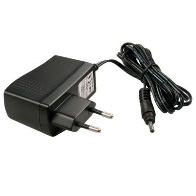 LINDY 70227 Euro-stekkeradapter 5 V DC 2A niveau VI met mini-DC ronde stekker 3 44317 35 mm, zwart