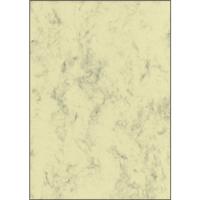 Sigel DP397 Motiefpapier Marmor DIN A4 200 g/m² Beige 50 vellen - thumbnail