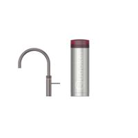 Quooker Fusion Round Keukenkraan Set - Kokend Warm- en Koud Water - Gunmetal - met COMBI+ Reservoir - thumbnail