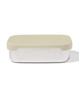 HEMA Lunchbox 14.3x18.9x5.8cm rvs groen (groen) - thumbnail