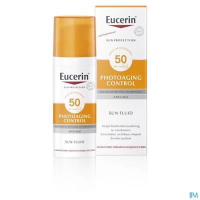 Eucerin Sun Photoaging Control Sun Fluid Crème SPF50 50ml Eucerin Sun Photoaging Control Sun Fluid Crème SPF50 50ml