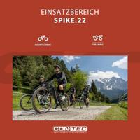 CONTEC pedal "spike.22" ct pedals spike.22 industrial bearings black - thumbnail