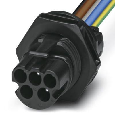 Phoenix Contact 1409212 Apparaatconnector achterwand PRC 5-FT25-MC4-150 Zwart, Blauw, Grijs, Bruin, Groen, Geel Inhoud: 10 stuk(s) Phoenix Contact 1409212 Apparaatconnector achterwand PRC 5-FT25-MC4-150 Zwart, Blauw, Grijs, Bruin, Groen, Geel Inhoud: 10 stuk(s)