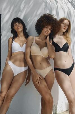 T-shirt BH met beugel - Rachel - Voorgevormde T-shirt bh - Volledige cup bh