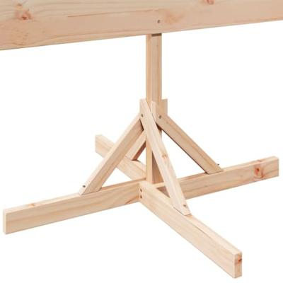 Kerstdecoratie kerstboom 180 cm massief hout Kerstdecoratie kerstboom 180 cm massief hout