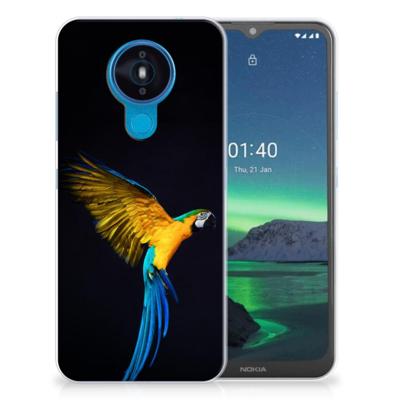 Nokia 1.4 | TPU Hoesje | Papegaai