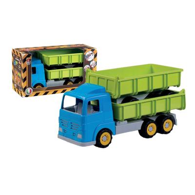 Androni Kiepvrachtwagen dubbele lading met zachte wielen