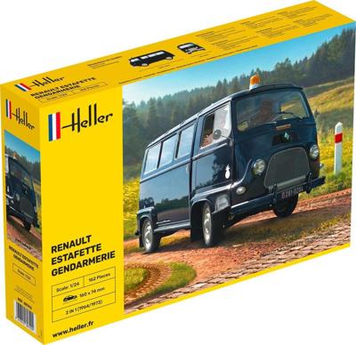 Heller 1/24 Renault Estafette Gendarmerie