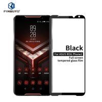 PINWUYO 9H 2.5D Full Screen Tempered Glass Film for Asus Rog Phone2(Black) - thumbnail