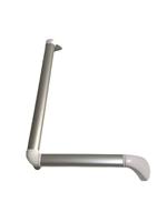 SecuCare wand bad/douche greep Alu wit hoek 90 gr - thumbnail