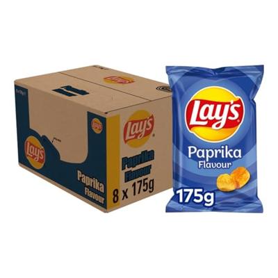 Lay's chips paprika (8x 175gr)